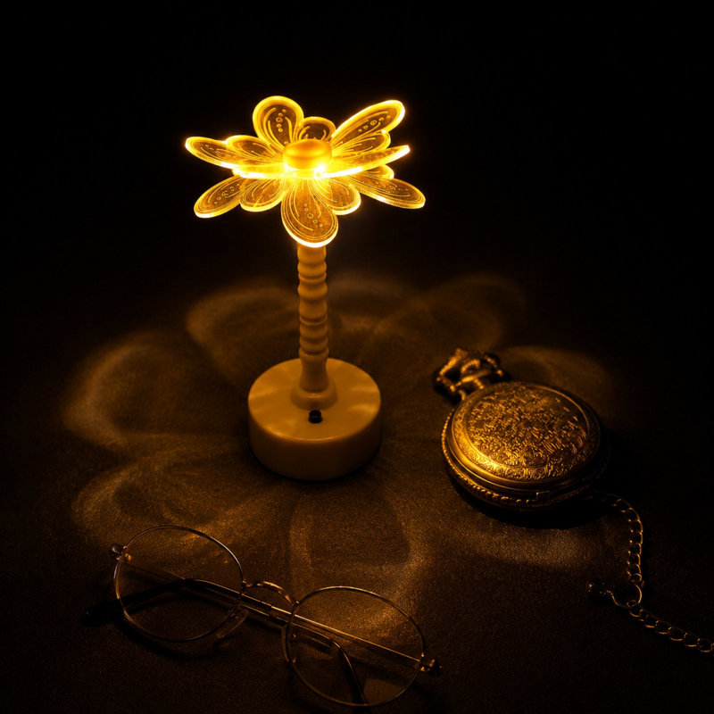 Lampe de table à DEL avec lumière ambiante