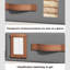 Boîte de rangement pliante avec fenêtre-260668751