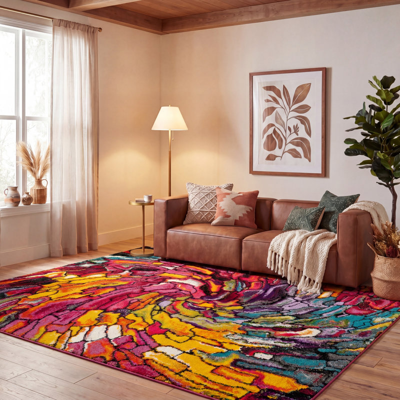 Cleveland Performance Abstract Rug, Rectangle 8' x 10'