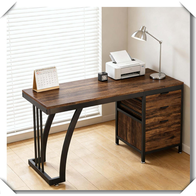 Bureau d'ordinateur extensible