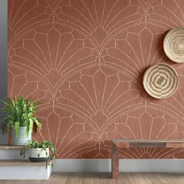 Brown Cow Print Wallpaper - Removable Wallpaper - The Wallberry