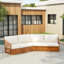 Ensemble de canapé modulaire Acacia
