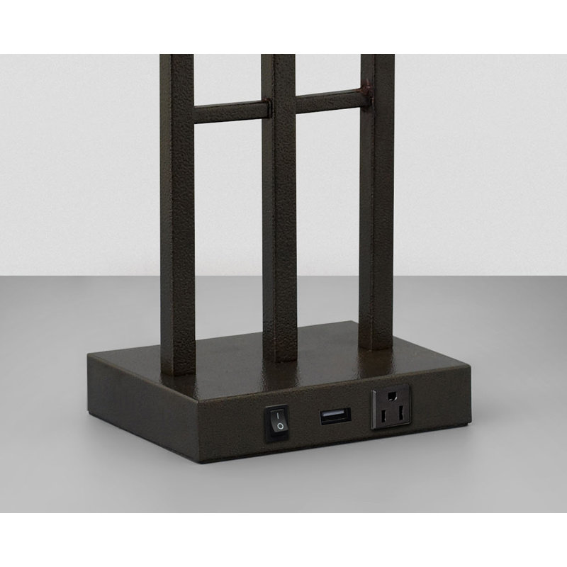 Anello Metal USB Table Lamp