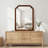Solid Wood Frame Rounded Corner Decorative Mirror-219457310-219457311
