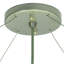 Luminaire suspendu 48 po en textrene naturel Cilindro