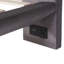 Lit plateforme tapissier gris, capteur, 2 dossiers, grand lit avec dossier gris, caractéristique-55744954-55744952