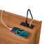 Meuble télé élégant pour le rangement: 4 tiroirs, verre trempé, prises de recharge, table polyvalente à DEL avec espace généreux: points, apaiser