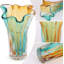 Vase en verre Petal