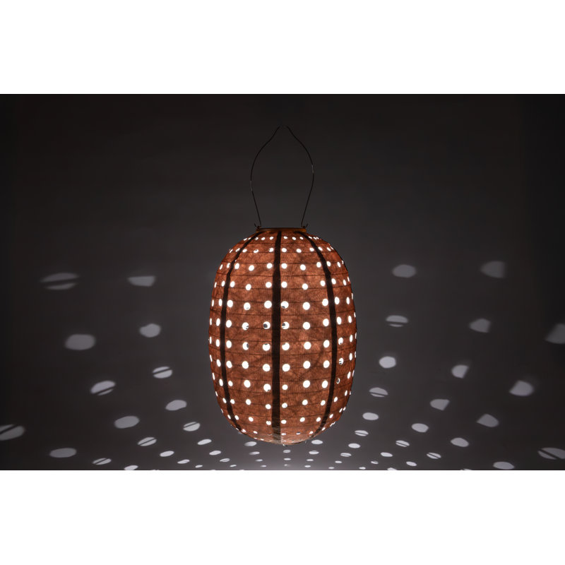 Lanterne solaire en cuivre 14 po Stella, Cuivre
