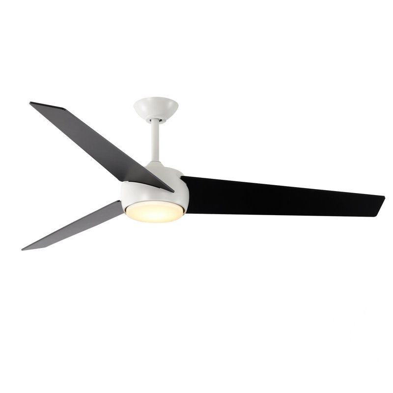Ventilateurs de plafond 60 "(3 pales) avec lumière et télécommande