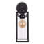QUATTRO MATT BLACK WALL LIGHT