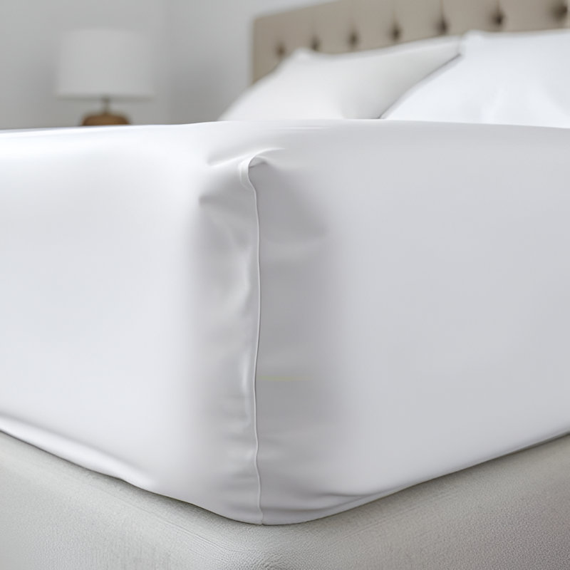 Super Soft Microfiber Deep Pocket Fitted Sheet, Kingsize (5'), White