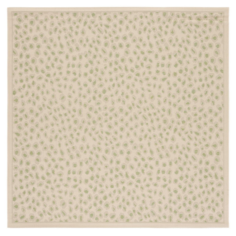Courtyard Performance Indoor/Outdoor Area Rug, Square 6'7"