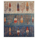 One-of-a-Kind 8' X 9'6" Hand Knotted Area Rug