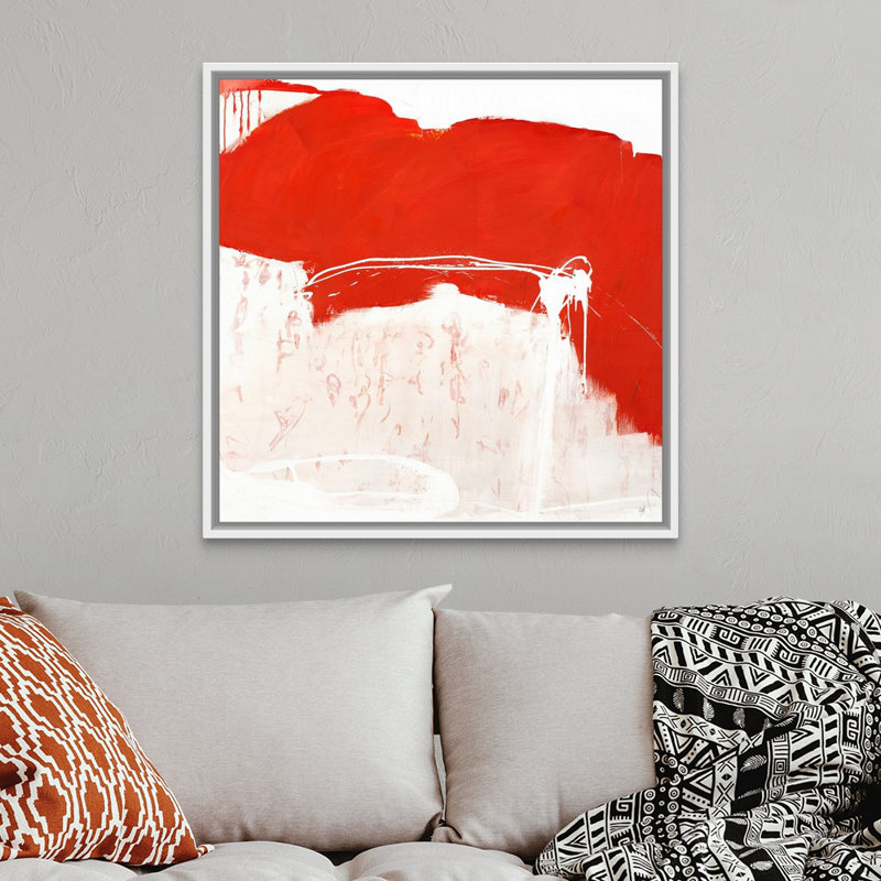 Silent Seclusion, reproduction d'art sur toile, H 38 po x l 38 po x P 1,75 po, Cadre flottant blanc