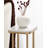 Marble and Metal Square Drink Table-98717399