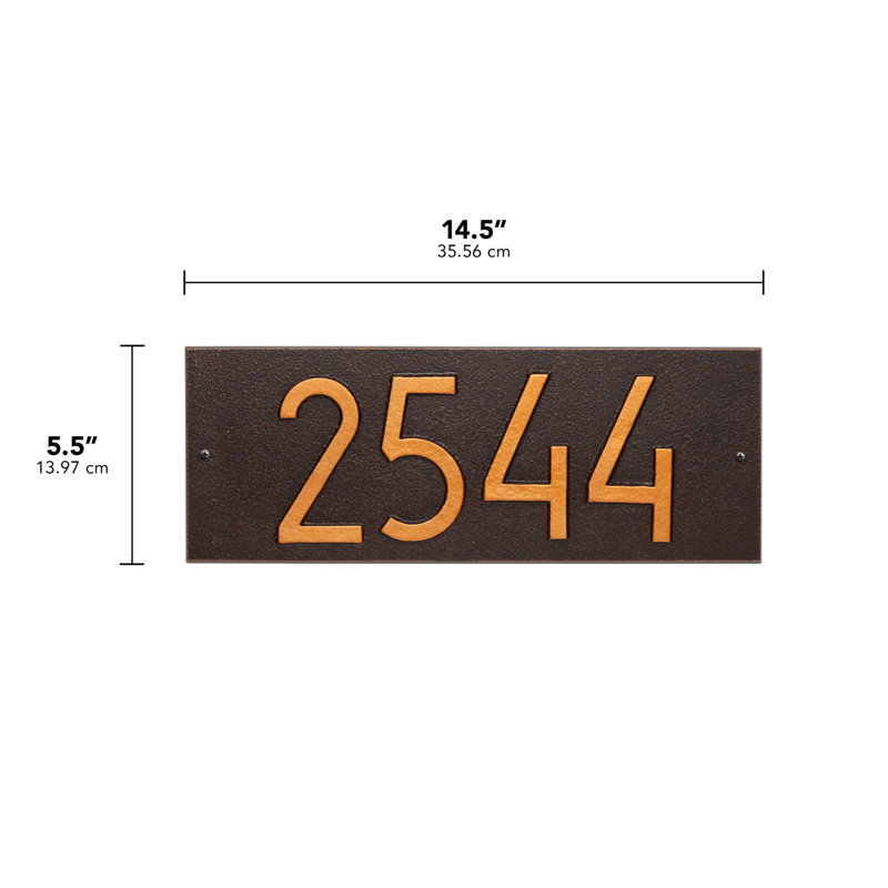 Mid-century Modern Rectangle Lawn, Yes, Oil Rubbed Bronze
