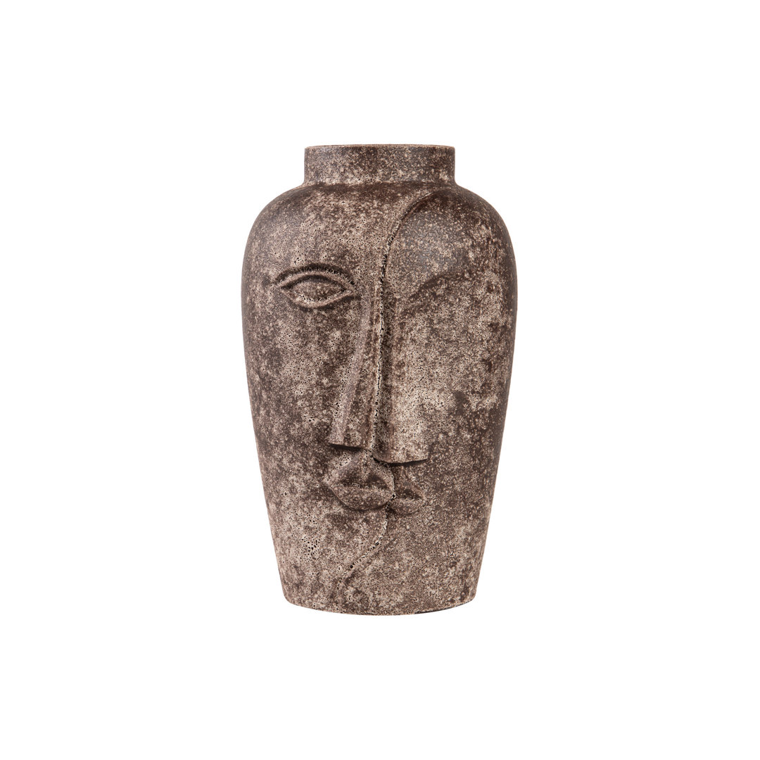 FACE CERAMIC VASE 19X19x30 CM