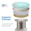 Bouchon de drain escamotable pour salle de bain, sans trop-plein-68487514