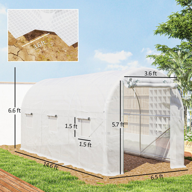 Walk-In Tunnel Greenhouse,Hoop House Greenhouse