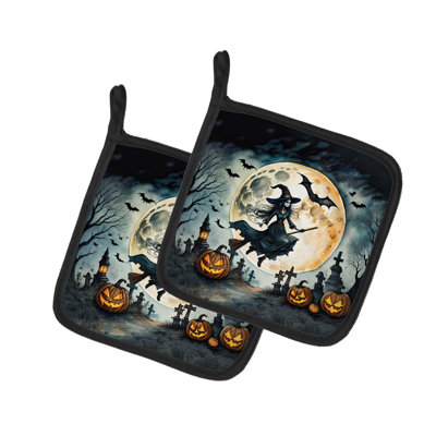 Paire de poignées volantes Halloween Spooky