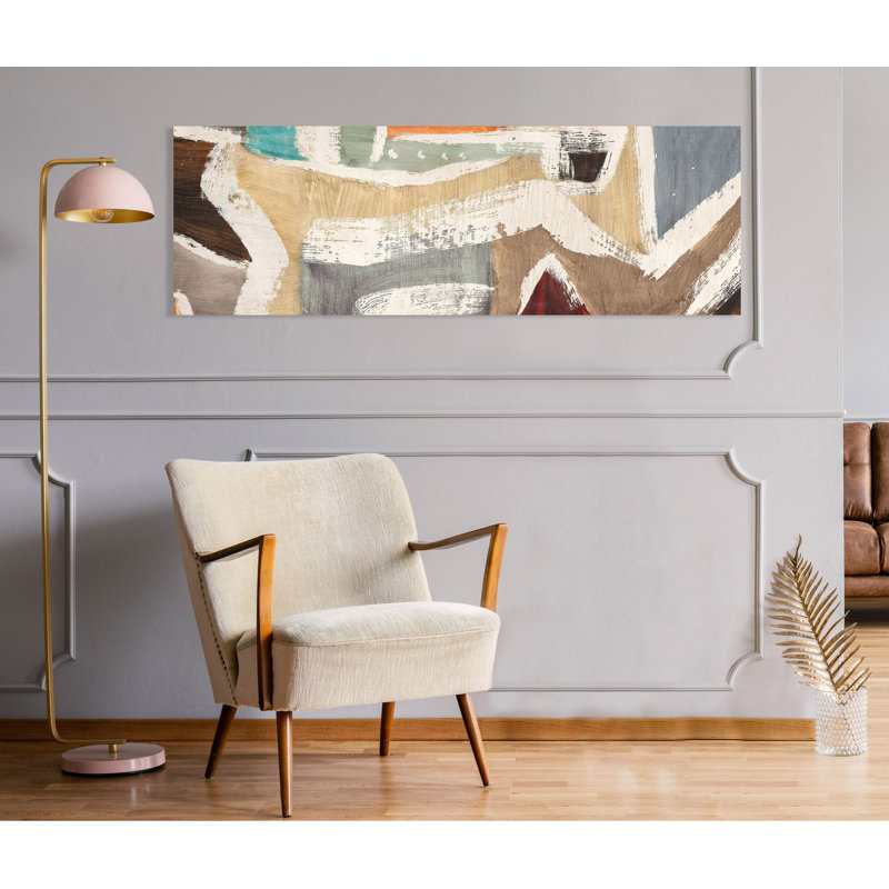 Comfort Zone by Anne Munson - Wrapped Canvas Painting, 40cm H x 120cm W x 4cm D