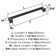 Appoint 12" Center to Center Appliance Pull