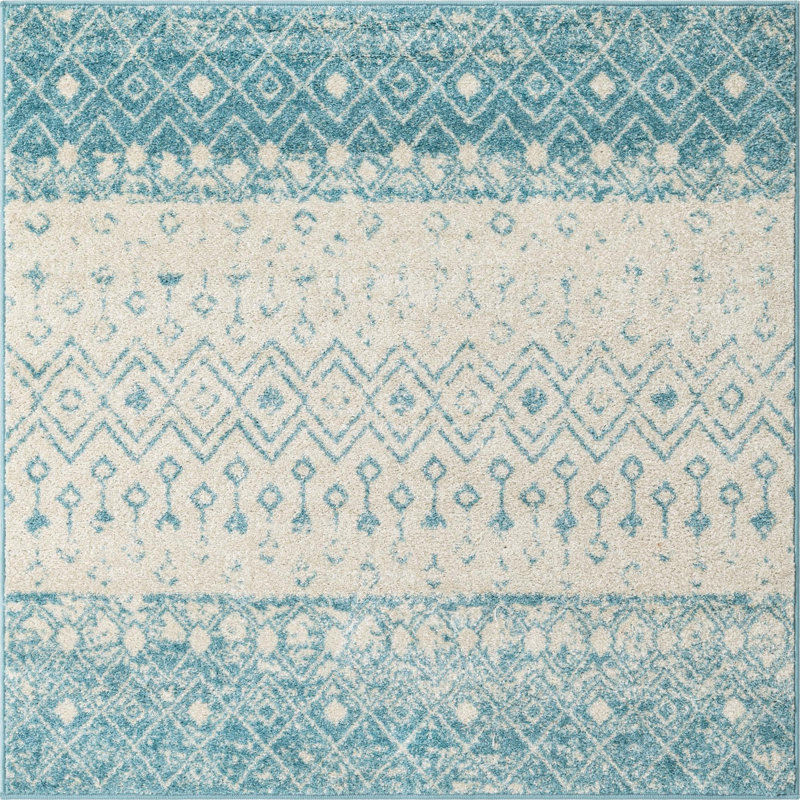 Somerville Geometric Indoor Rug, Square 5'3"