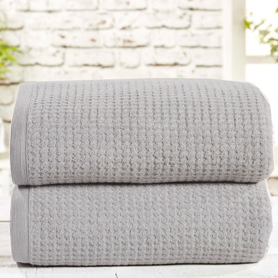 Jaylei Midweight Waffle Bath Sheet