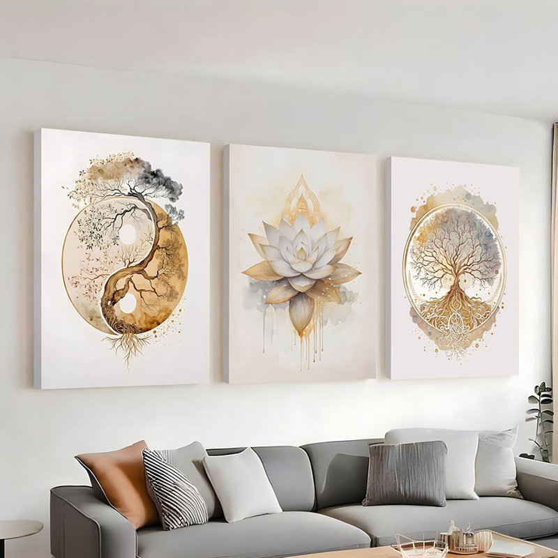 3 Piece Wrapped Canvas Print