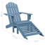 Chaise Adirondack de patio avec repose-pieds Wakarusa-96433963