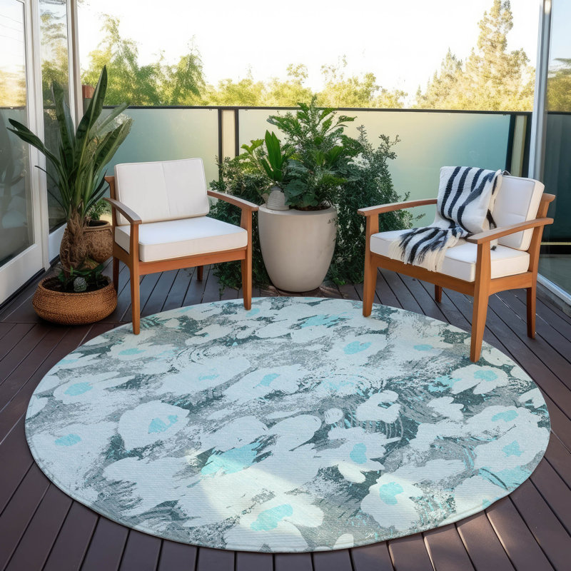 Tapis intérieur / extérieur Altair, Rond 8 pi