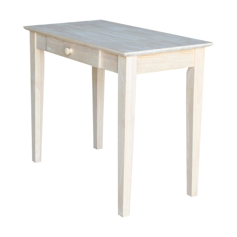 Bureau en bois massif Manatuto, H 30 po x l 36 po x P 20 po