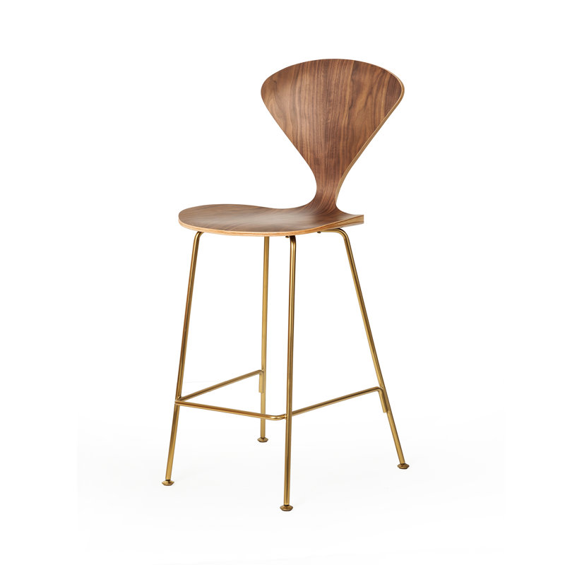 Tabouret de comptoir 26 po Sibyl, Noir