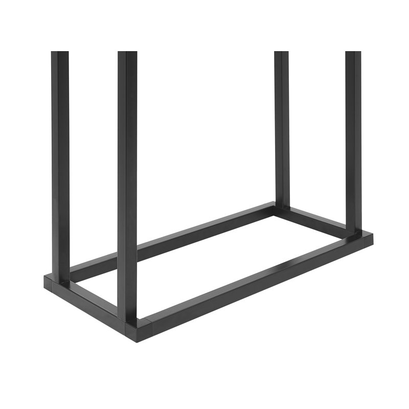 Alfonsi 45 cm L Freestanding Towel Stand, Black