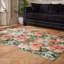 Clarke & Clarke Floral 76cm X 150cm Area Rug