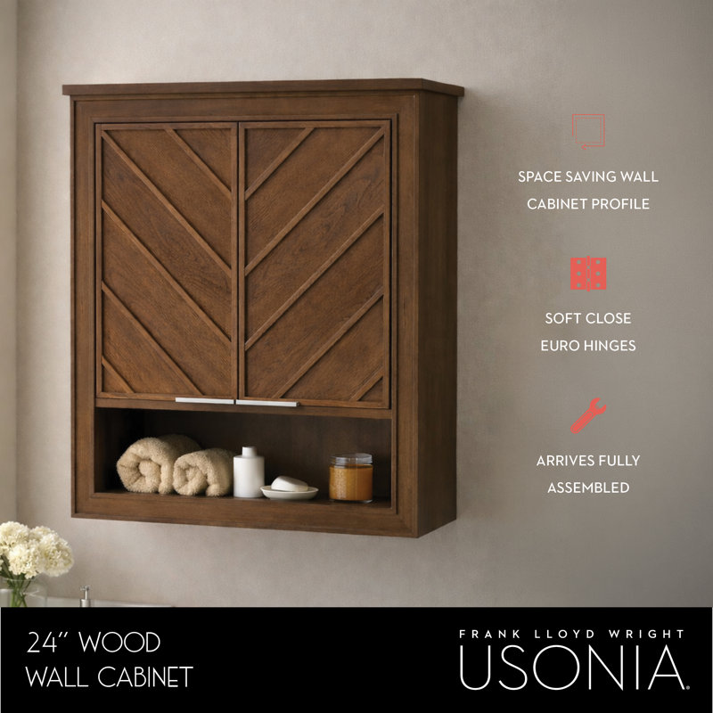 LaRay 24 Wood Wall Cabinet