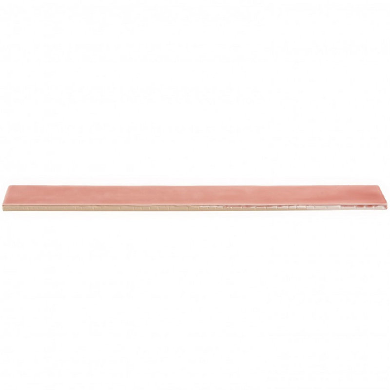 Capetown 2" x 20" Crackled Ceramic Subway Wall Tile (20 pieces/ 5.38 sq. ft./ Case), Coral