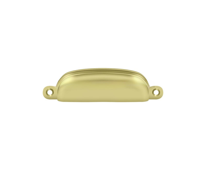 1 Center to Center Bar Pull, Polished Brass