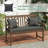 Versatile Patio Cushion Set With Weatherproof Fabric - Includes Bench Cushion & 2 Pillow Covers For Garden And Porch Furniture-746785759-746785753