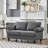 Loveseat Sofa Polyester Fabric Couch-1265614330