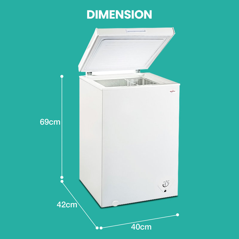 Koolatron 3.5 Cu. Ft. Chest Freezer with Adjustable Temperature Control