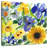 Harnek Daffodil Iris And Sunflower-109207507