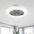Machell 19.7'' Ceiling Fan with LED Lights