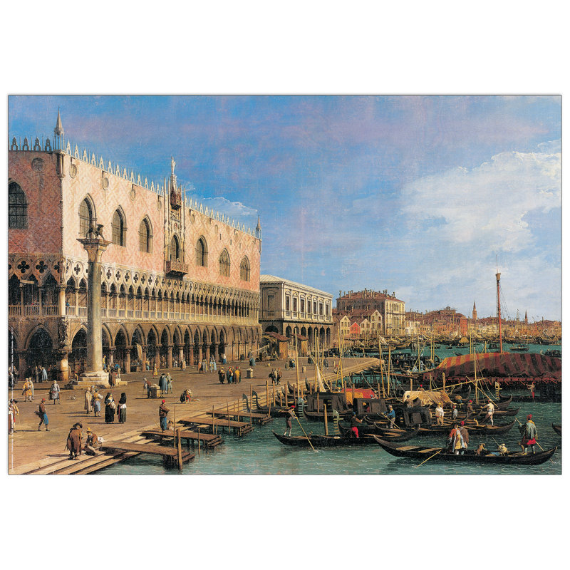 Canaletto - No Frame Print on Wood