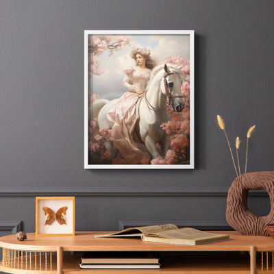 WOMEN Series CMLVI - reproduction encadrée de qualité supérieure - prête à être accrochée - aucun clou requis