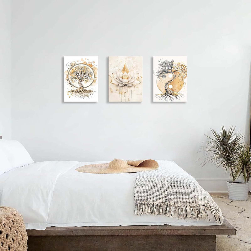 3 Piece Wrapped Canvas Print