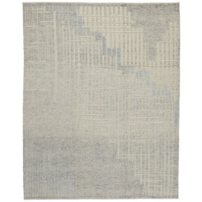 Cliffside Flatweave Wool Geometric Area Rug