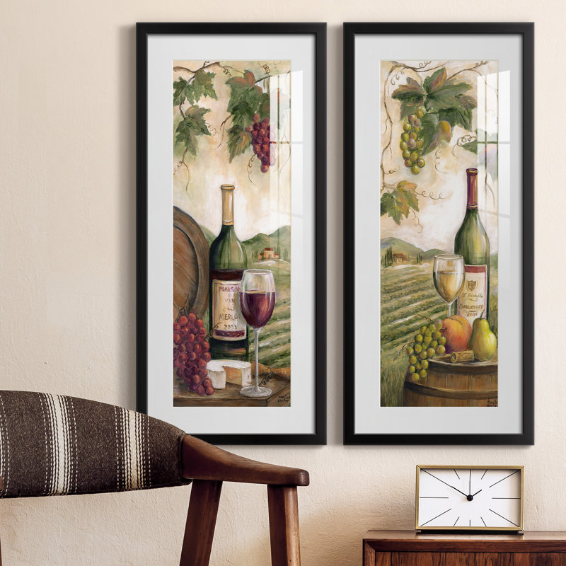 Cadre photo, ensemble de peintures sur papier
