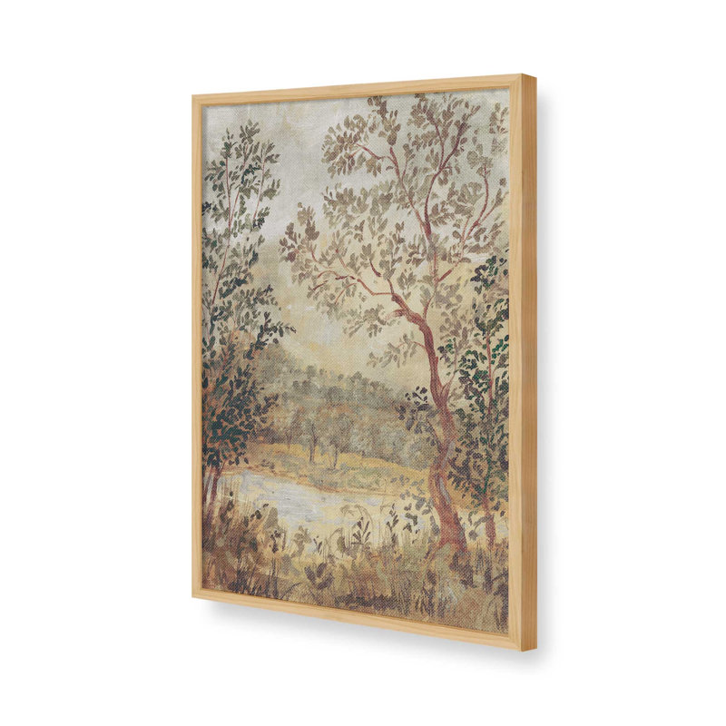 «Smoketree Tapisserie I» par Victoria Barnes, reproduction d'art sur toile, H 24 po x l 18 po, Tanné
